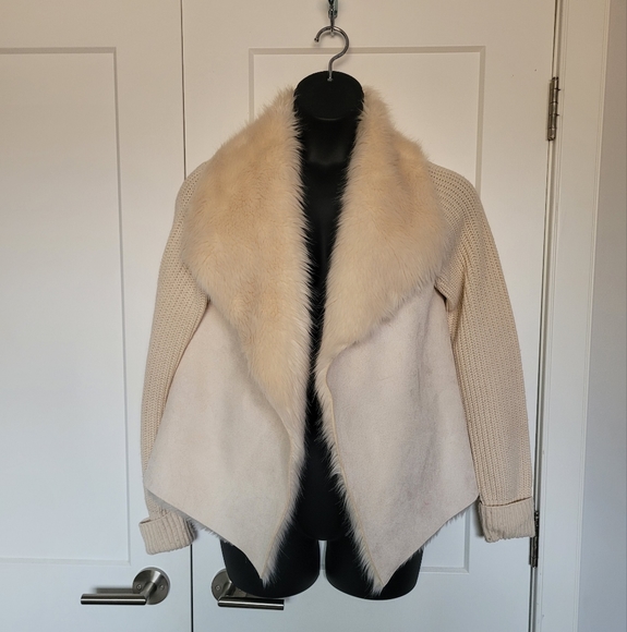 Fauz fur knit jacket - Picture 3 of 6
